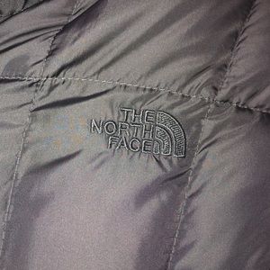 North Face Gray 550 Winter Coat (Size: Small)